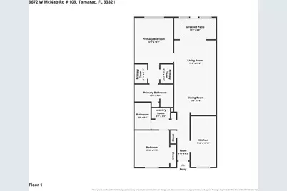 9672 W McNab Road #109, Tamarac, FL 33321 - Photo 23
