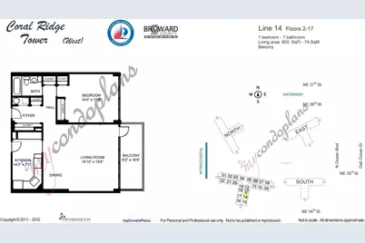 3233 NE 34th Street #814, Fort Lauderdale, FL 33308 - Photo 35