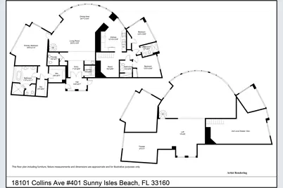 18101 Collins Avenue #401, Sunny Isles Beach, FL 33160 - Photo 41