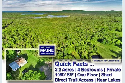 168 Brown Road, Oakfield, ME 04763 - Photo 1