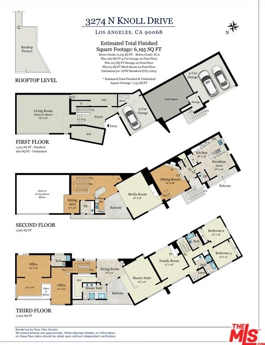3274 Knoll Dr, Los Angeles CA  90068-1524 exterior