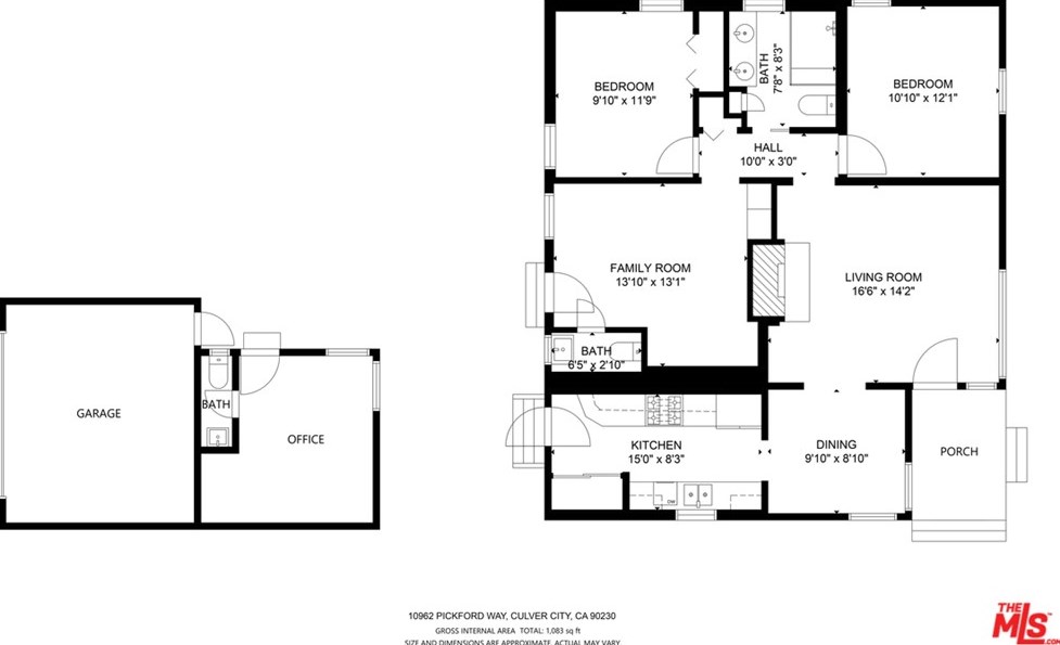 10962 Pickford Way, Los Angeles CA  90230-4942 exterior