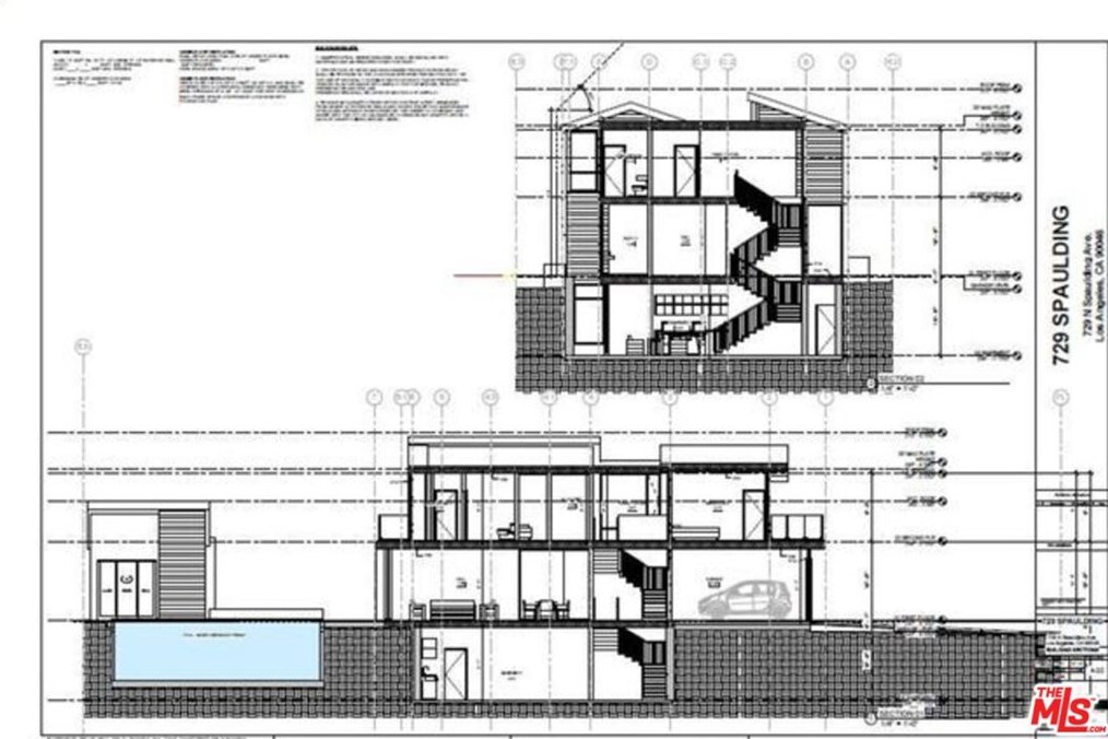 729 Spaulding Ave, Los Angeles CA  90046-7421 exterior