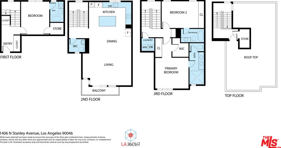 1406 Stanley Ave, Los Angeles CA  90046-4503 exterior