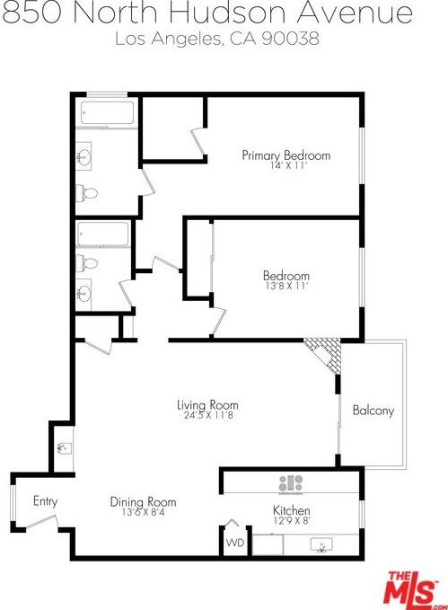 850 Hudson Ave, Los Angeles CA  90005-3819 exterior