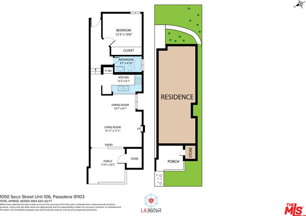 1050 Seco St, Pasadena CA  91103-2848 exterior