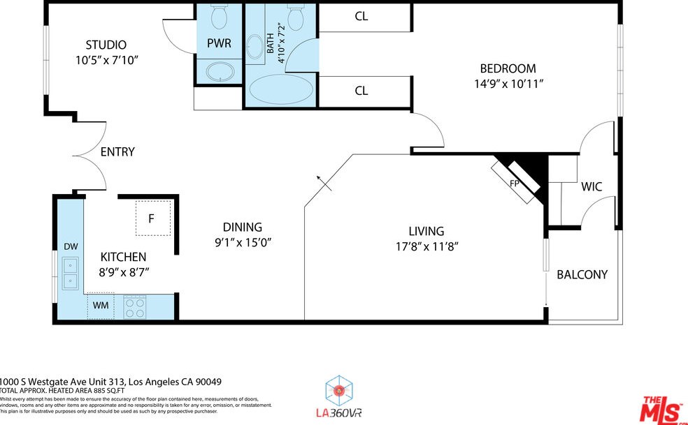 1000 Westgate Ave, Los Angeles CA  90049-5961 exterior