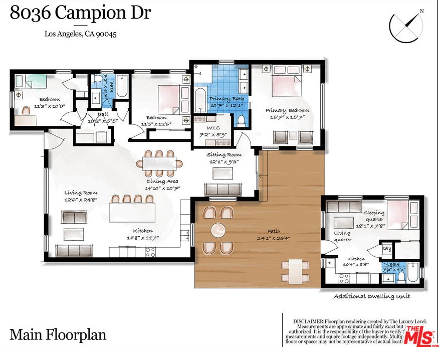 8036 Campion Dr, Los Angeles CA  90045-2532 exterior