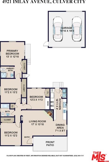 4921 Imlay Ave, Los Angeles CA  90230-5205 exterior