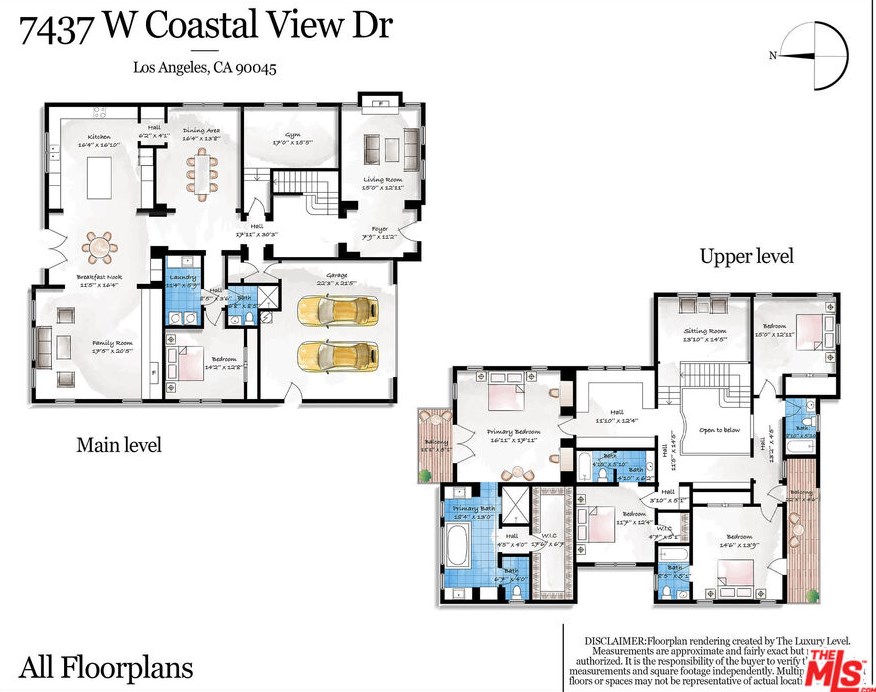 7437 Coastal View Dr, Los Angeles CA  90045-1272 exterior