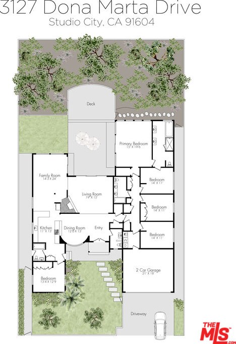 3127 Dona Marta Dr, North Hollywood CA  91604-4327 exterior