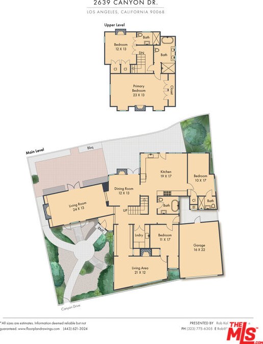 2639 Canyon Dr, Los Angeles CA  90068-2417 exterior