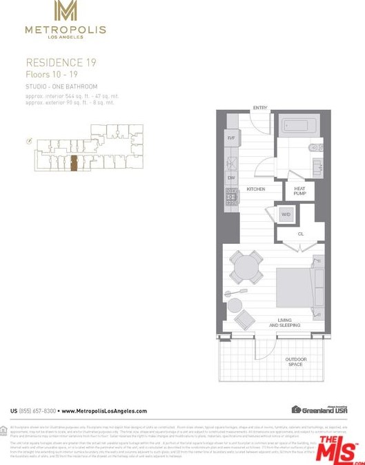 877 Francisco St, Los Angeles CA  90017 exterior