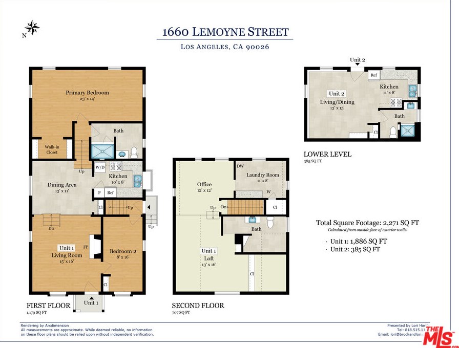 1660 Lemoyne St, Los Angeles CA  90026-2640 exterior