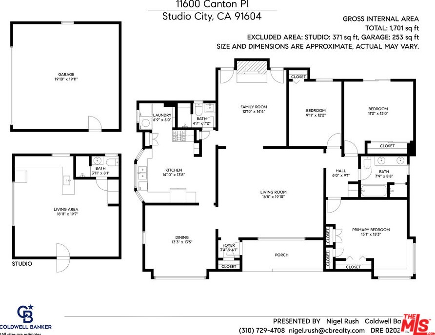 11600 Canton Pl, North Hollywood CA  91604-4163 exterior