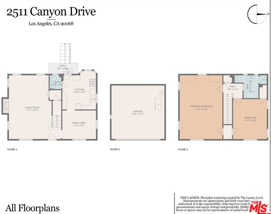 2511 Canyon Dr, Los Angeles CA  90068-2415 exterior