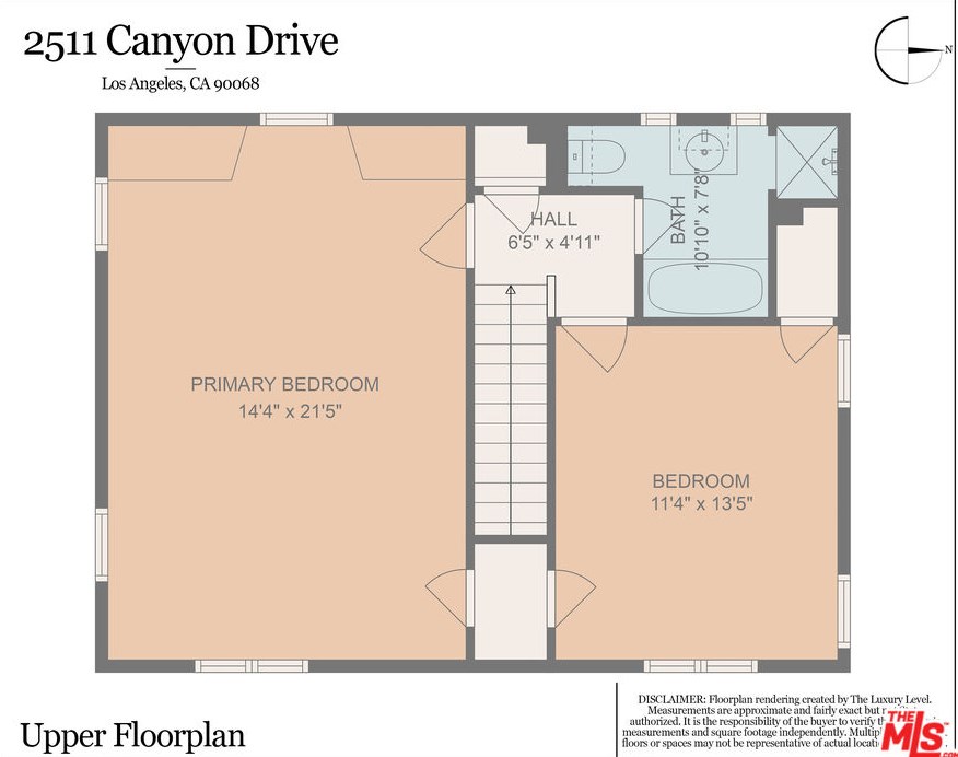 2511 Canyon Dr, Los Angeles CA  90068-2415 exterior