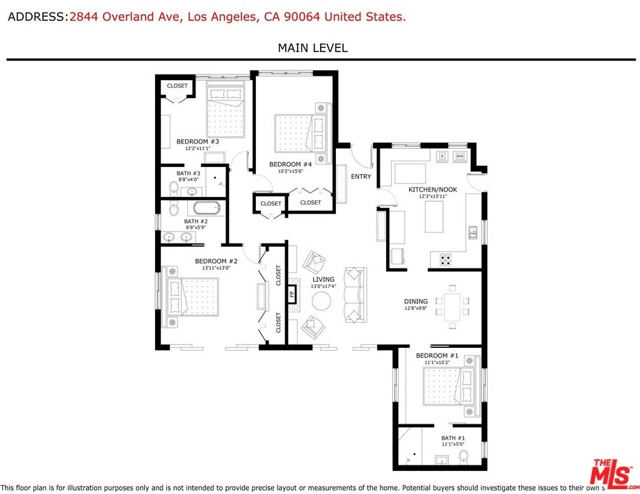2844 Overland Ave, Los Angeles CA  90064-4218 exterior