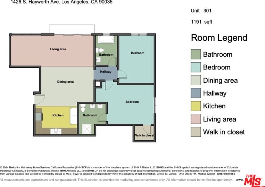 1426 Hayworth Ave, Los Angeles CA  90035-3973 exterior