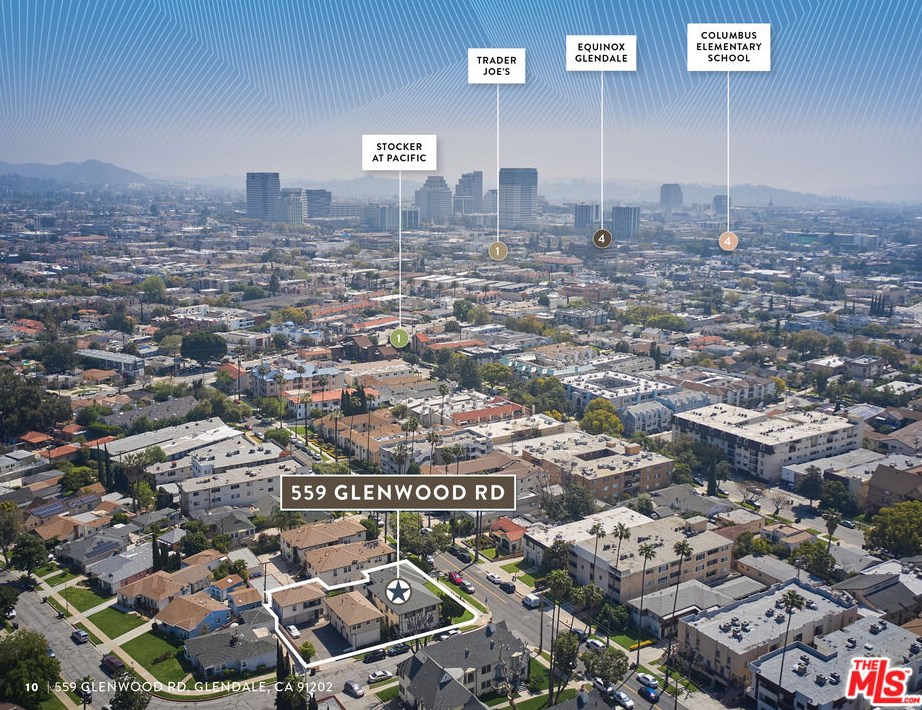 559 Glenwood Rd, Glendale CA  91202-1588 exterior