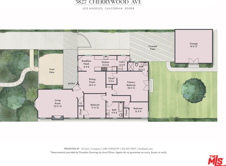 3827 Cherrywood Ave, Los Angeles CA  90008-2645 exterior