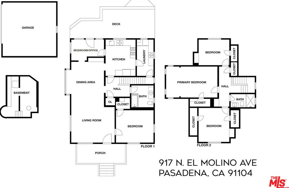917 El Molino Ave, Pasadena CA  91104-3645 exterior