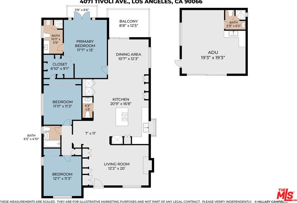 4071 Tivoli Ave, Los Angeles CA  90066-5103 exterior