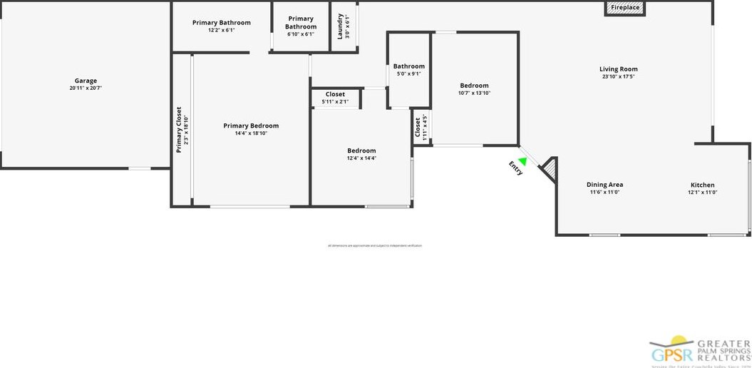 13 La Costa Dr, Rancho Mirage CA  92270-1614 exterior