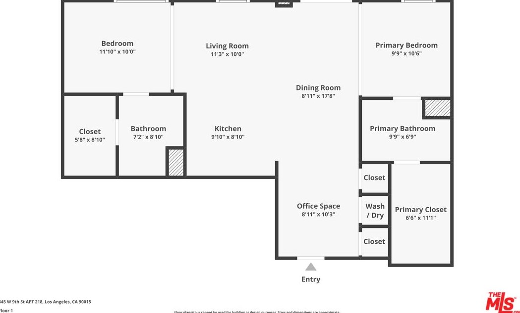 645 9th St, Los Angeles CA  90015-1819 exterior