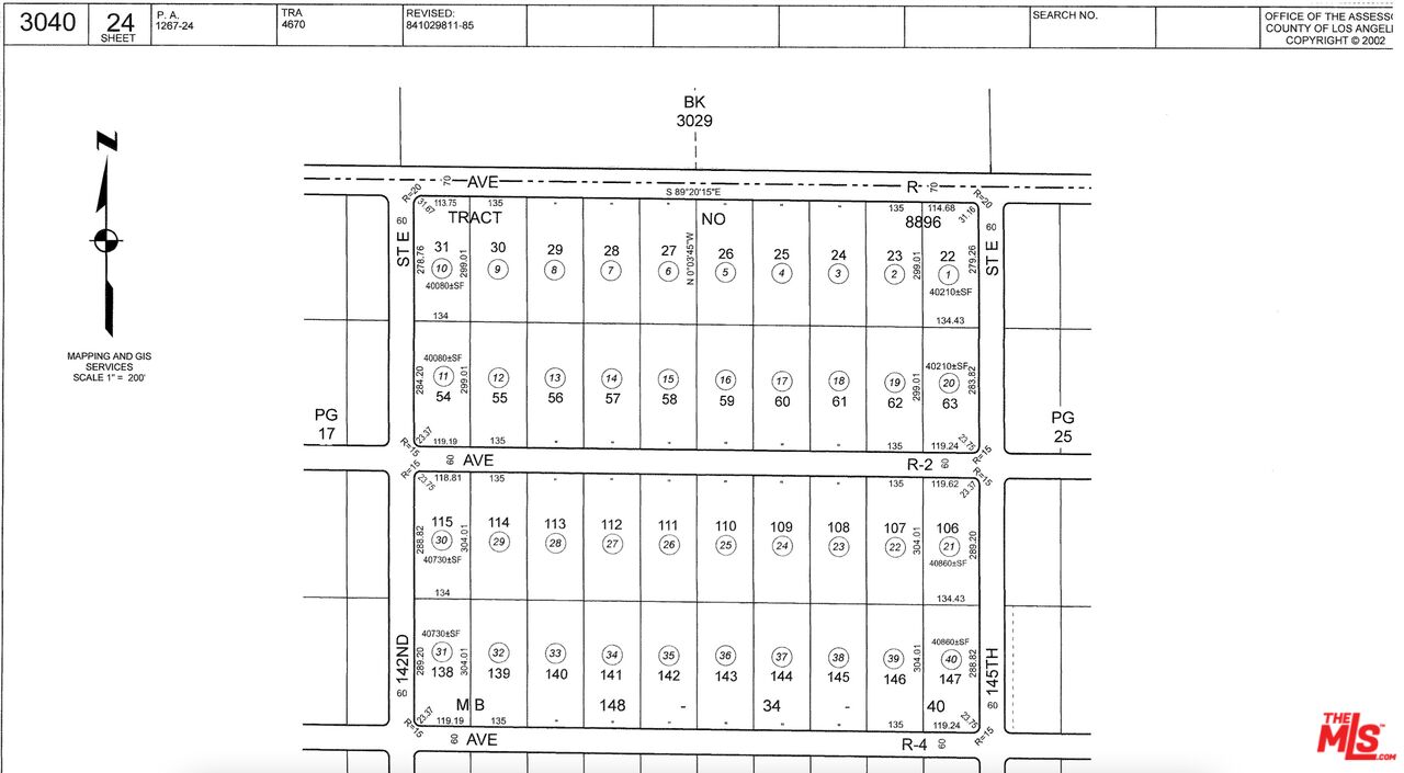 0 Vac/Cor 145th Ste/Ave R2, Sun Village, CA 93543 MLS 23233826