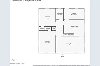 1209 W Thomas Street, Rocky Mount, NC 27804 - Photo 3