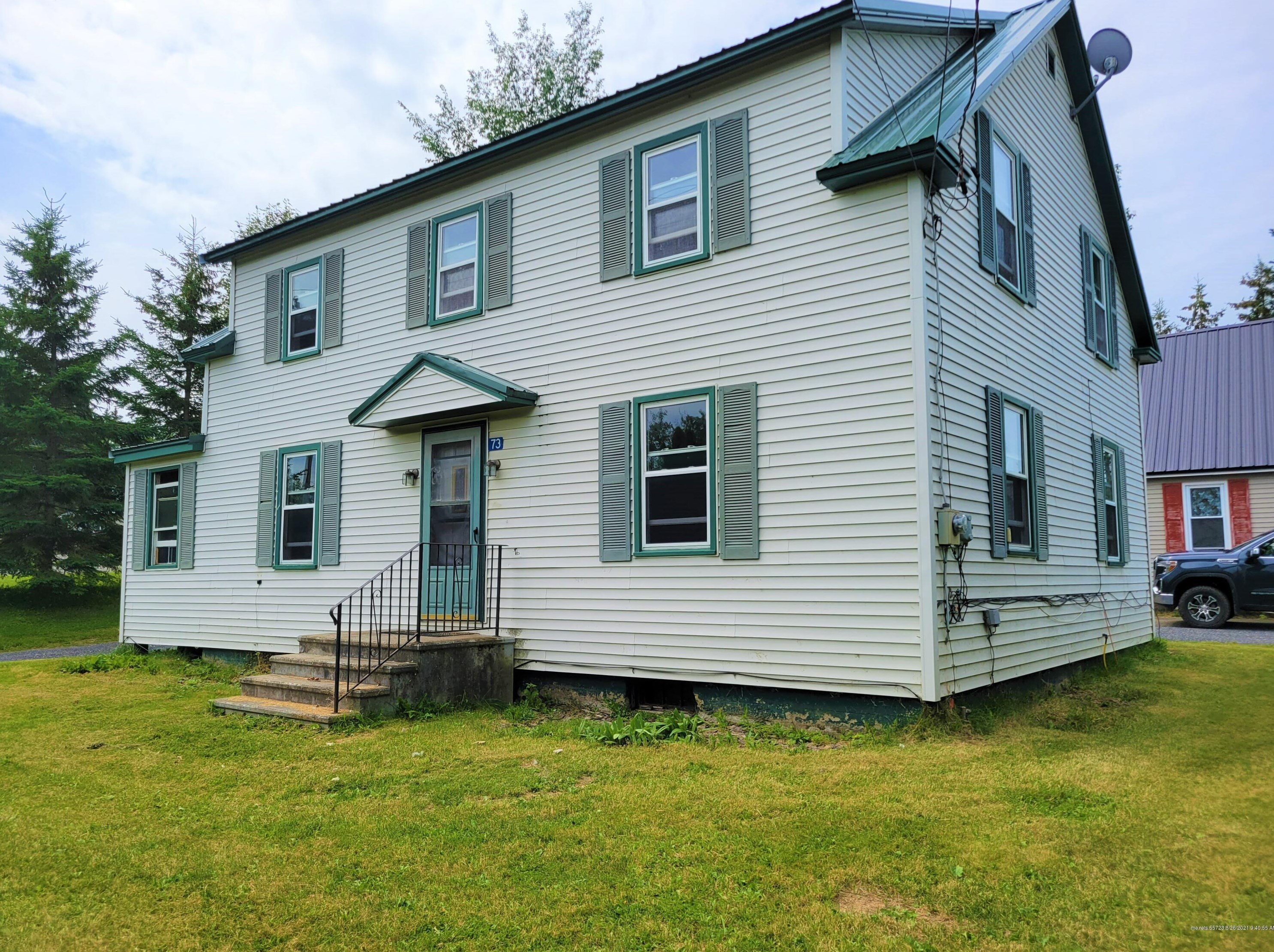 73 Main St, Limestone ME  04750-1105 exterior