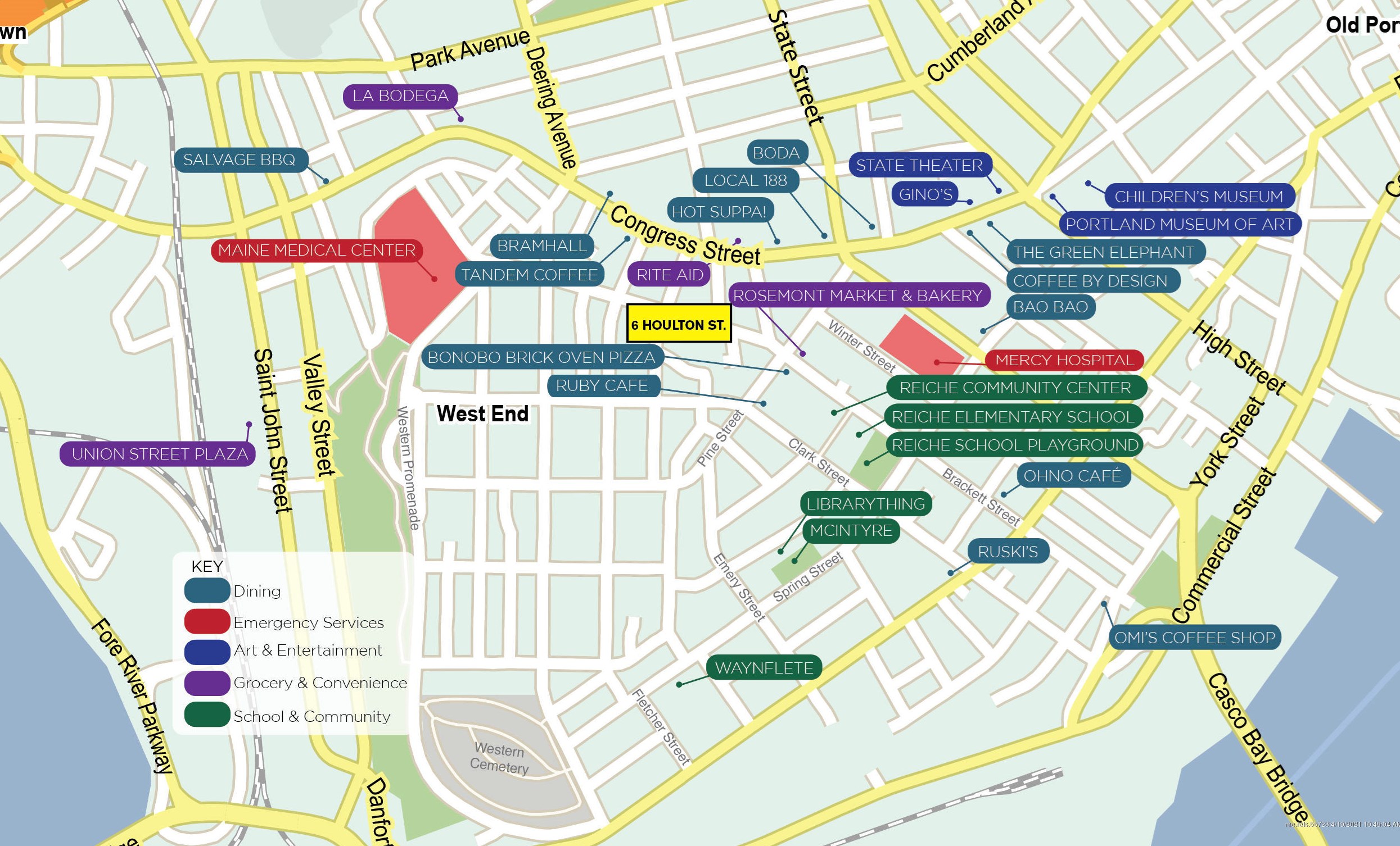 6 Houlton St, Portland ME  04102-3411 exterior