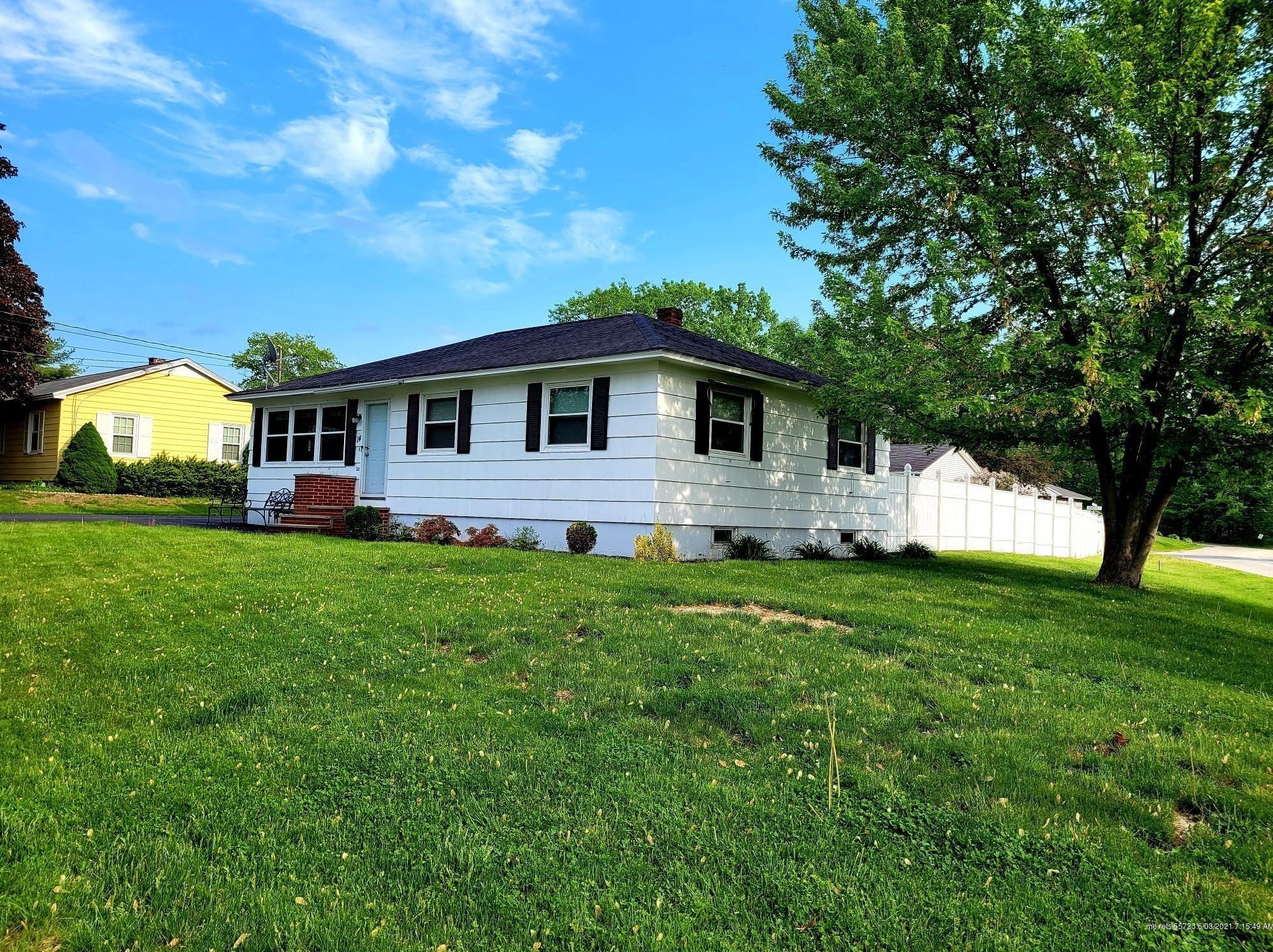 14 Bert St, Waterville ME  04901-7102 exterior