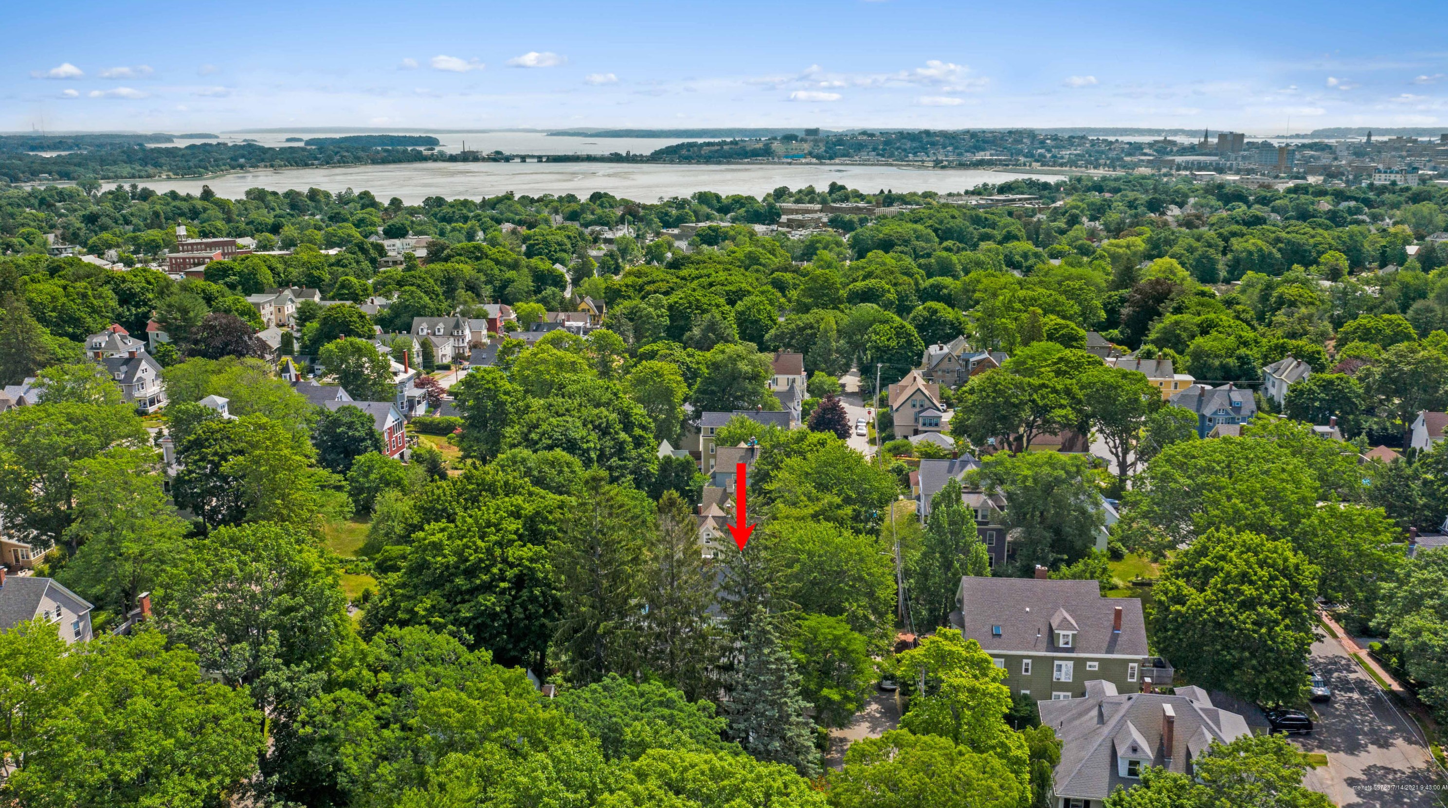 67 Highland St, Portland ME  04103-3007 exterior