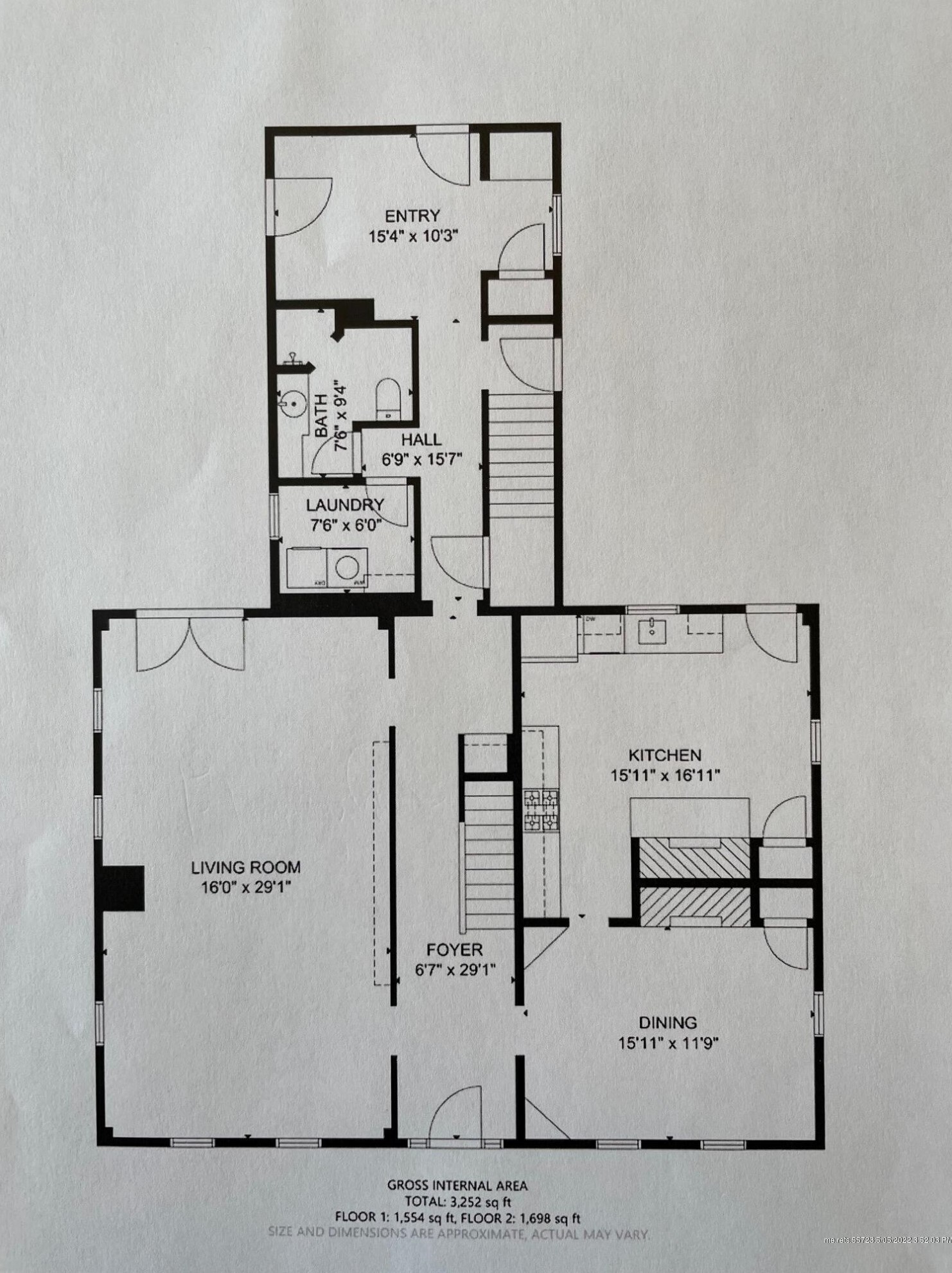 1588 Main St, Readfield ME 04355-3503 exterior