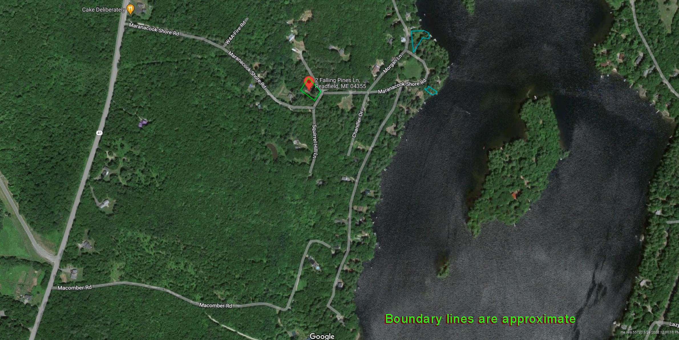 2 Falling Pines Ln, Readfield ME  04355-3588 exterior