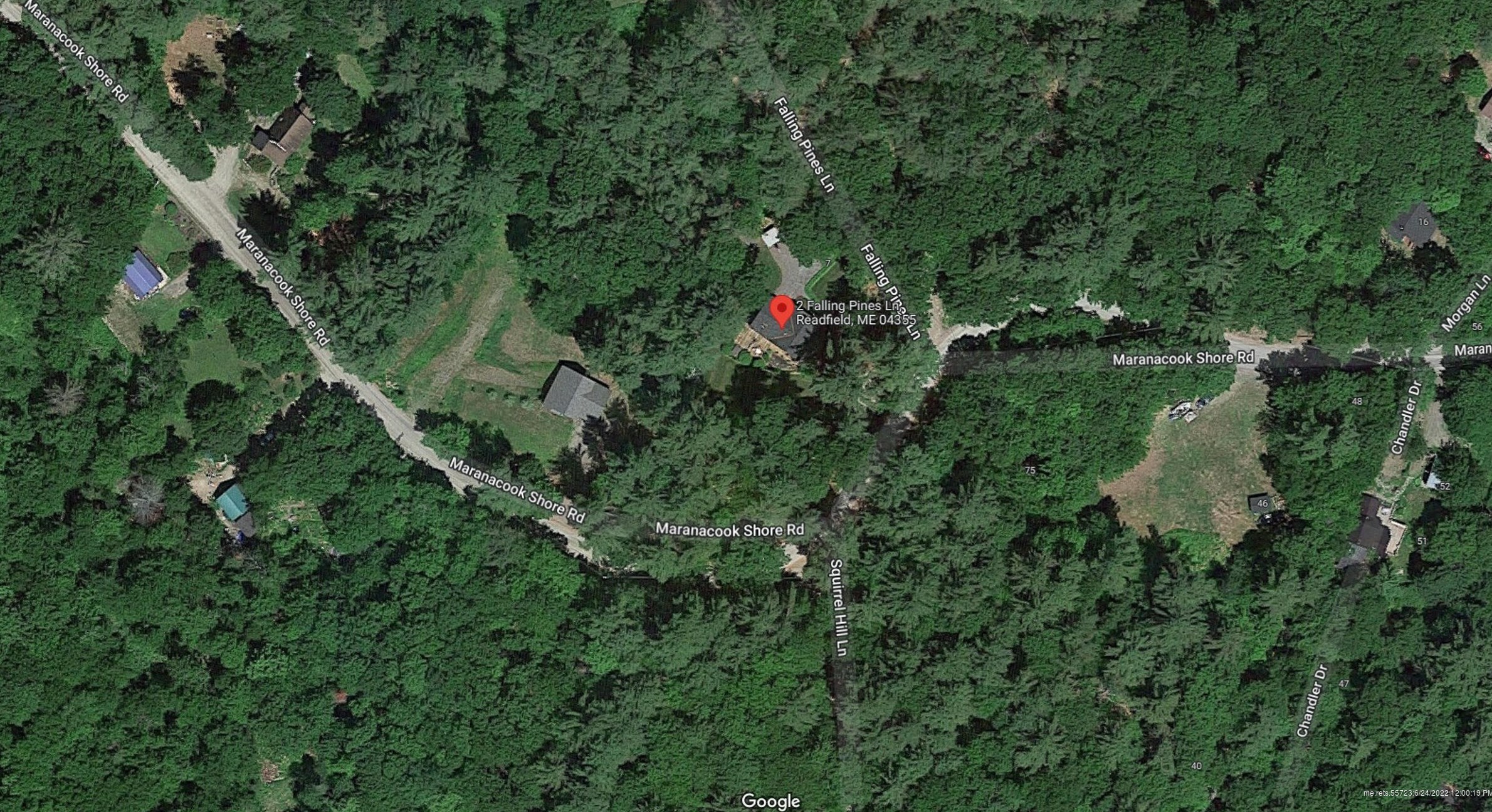 2 Falling Pines Ln, Readfield ME  04355-3588 exterior