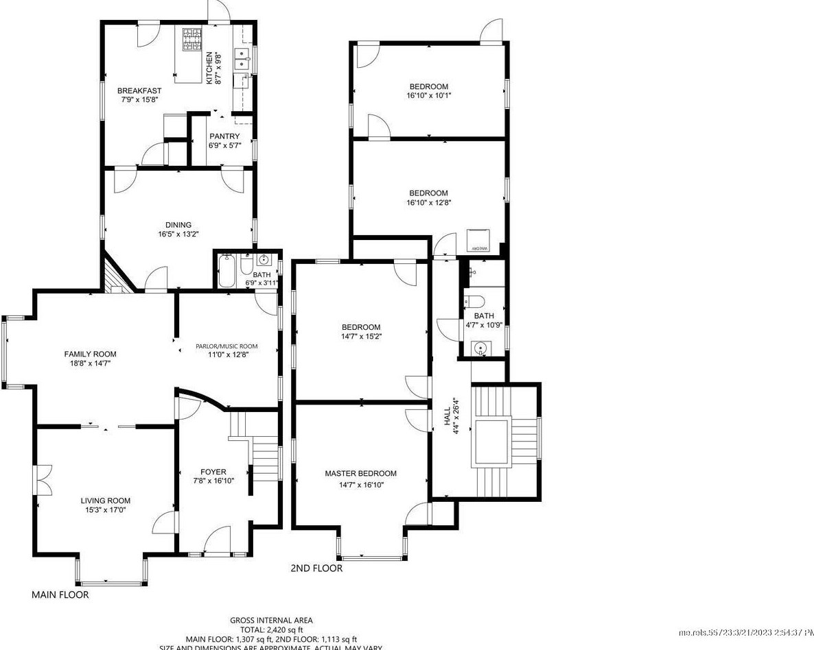 73 High St, Fairfield ME  04937-1349 exterior