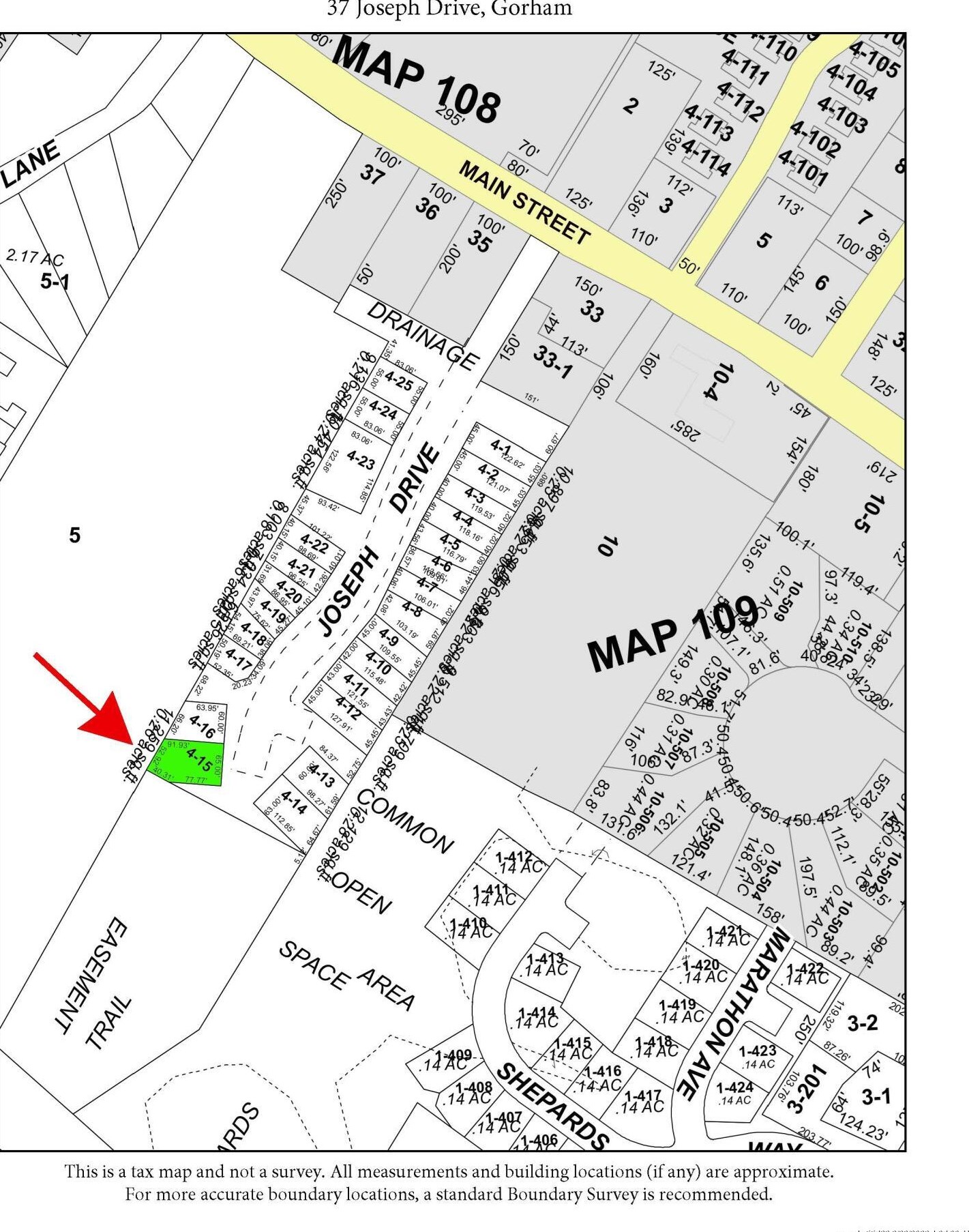 37 Joseph Dr, Gorham ME  04038-1387 exterior
