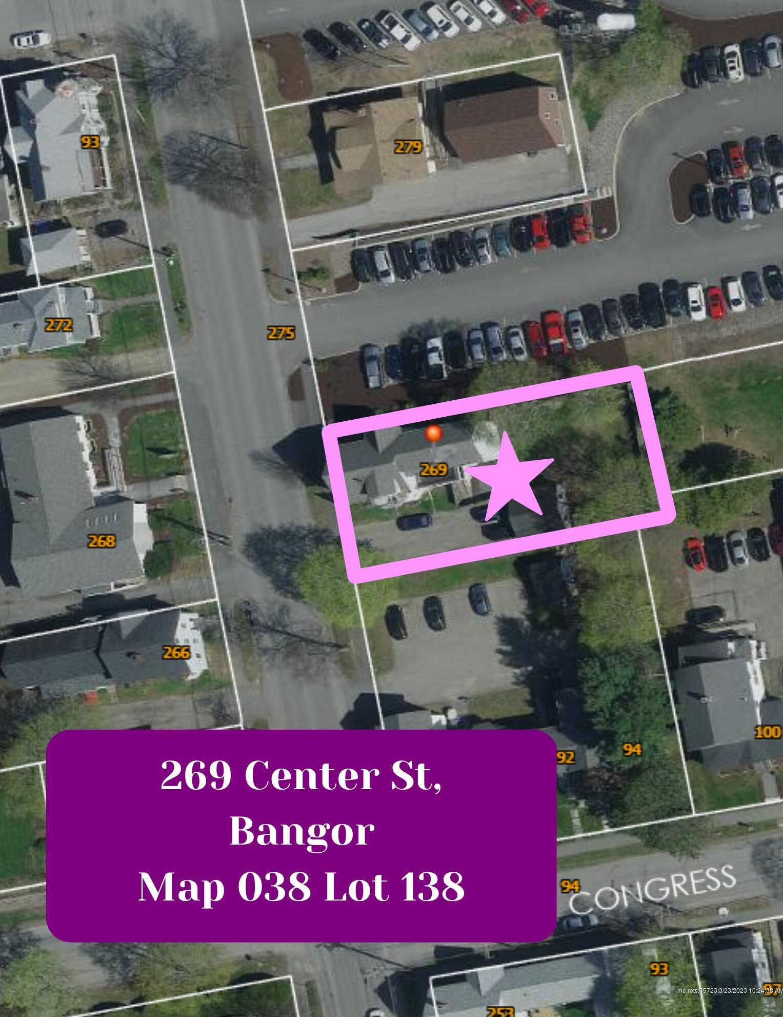 269 Center St, Bangor ME  04401-3854 exterior