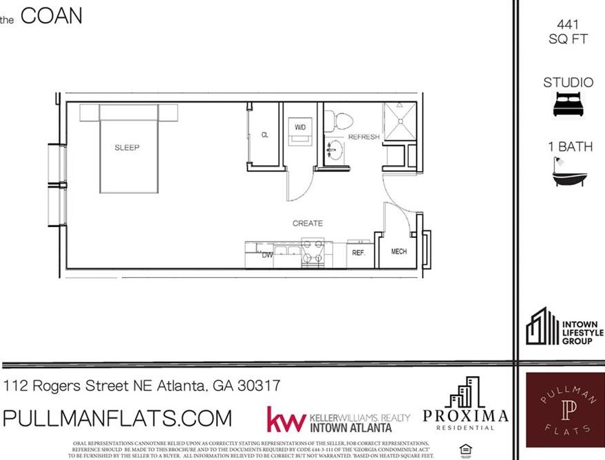 112 Rogers St, Atlanta GA  30317-1020 exterior