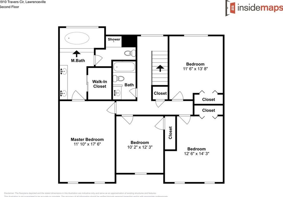 1910 Travers Cir, Lawrenceville GA 30044-4534 exterior