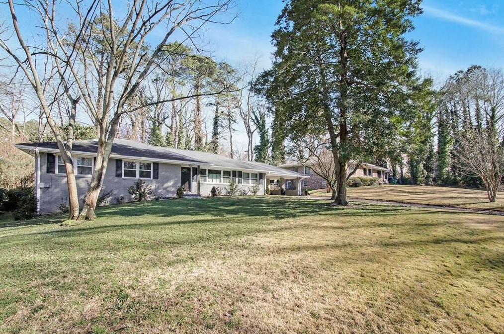 1754 Wilmont Dr, Atlanta GA  30329-2823 exterior