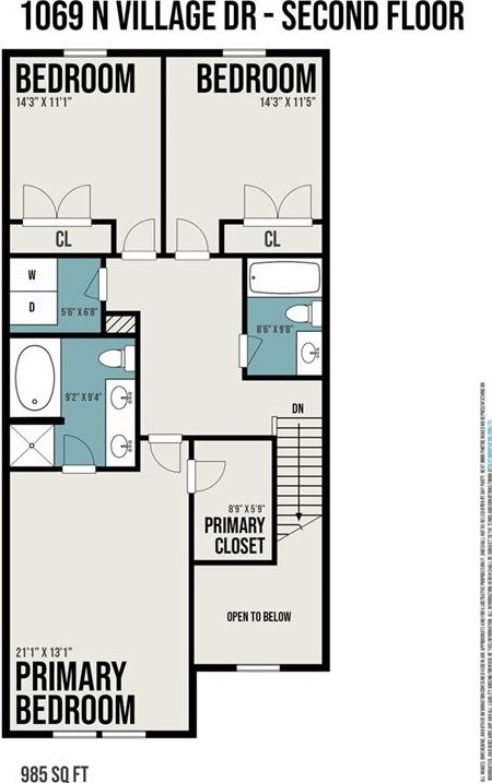 1069 Village Dr, Decatur GA  30032-2453 exterior