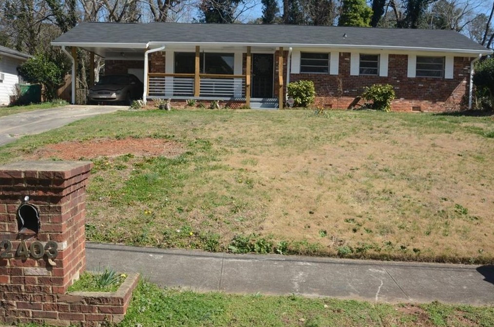 2403 Shamrock Dr, Decatur GA  30032-7149 exterior