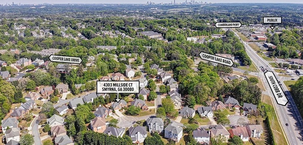 4303 Millside Ct, Smyrna GA  30080-6396 exterior