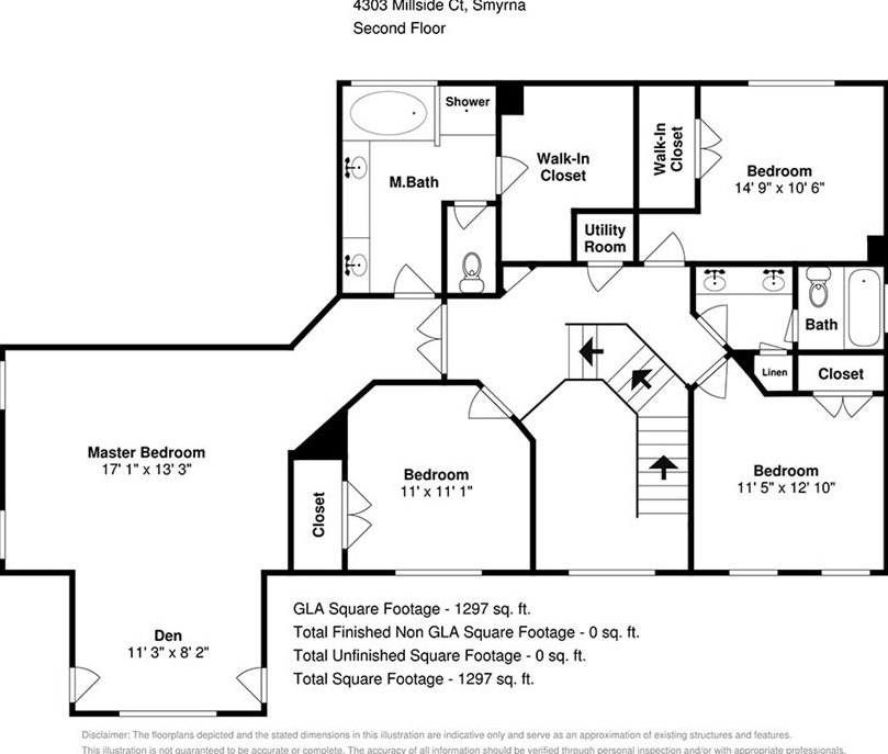 4303 Millside Ct, Smyrna GA  30080-6396 exterior