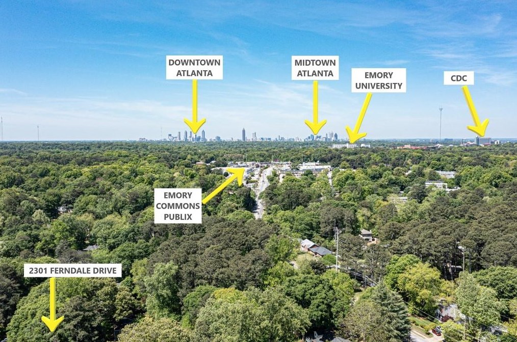 2301 Ferndale Dr, Decatur GA  30030-1408 exterior