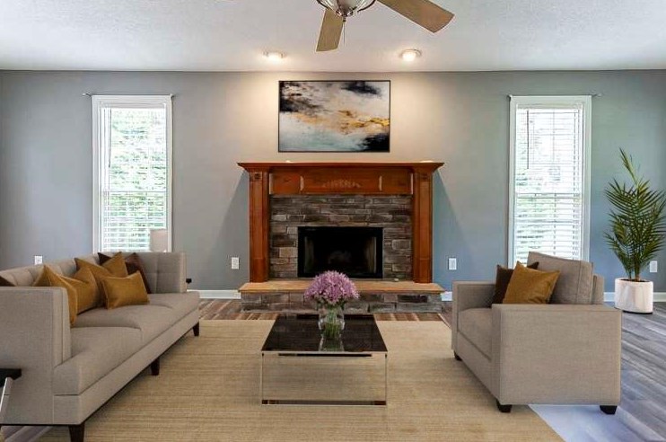 131 Oliver Ct, Douglasville GA  30134-5250 exterior